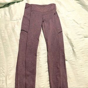 Size 4 Lululemon Leggings Grey
